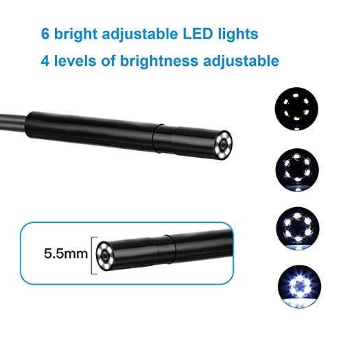 Dual Lens Inspection Camera - 3.9MM/5.5MM/8mm/14.5MM 1M/5M/10M/20M