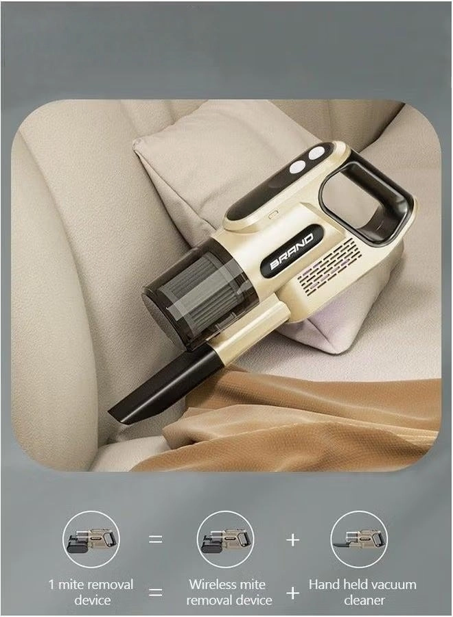 Bed UV Vacuum Cleaner - 12KPa Black