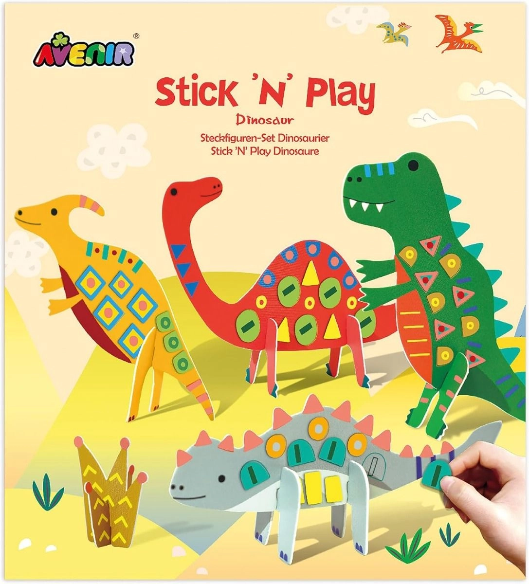 4-In-1 Dinosaur Craft Kit
