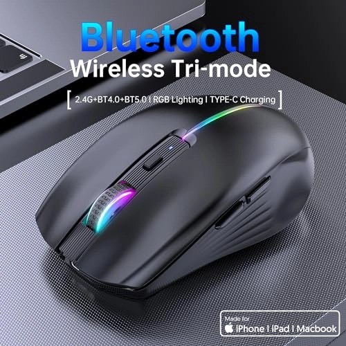 Wireless Mouse - USB + TypeC