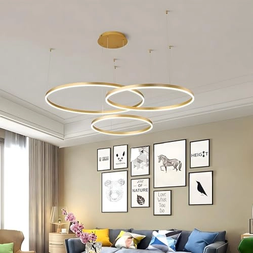 Metal LED Chandelier - 200 cm (adjustable)