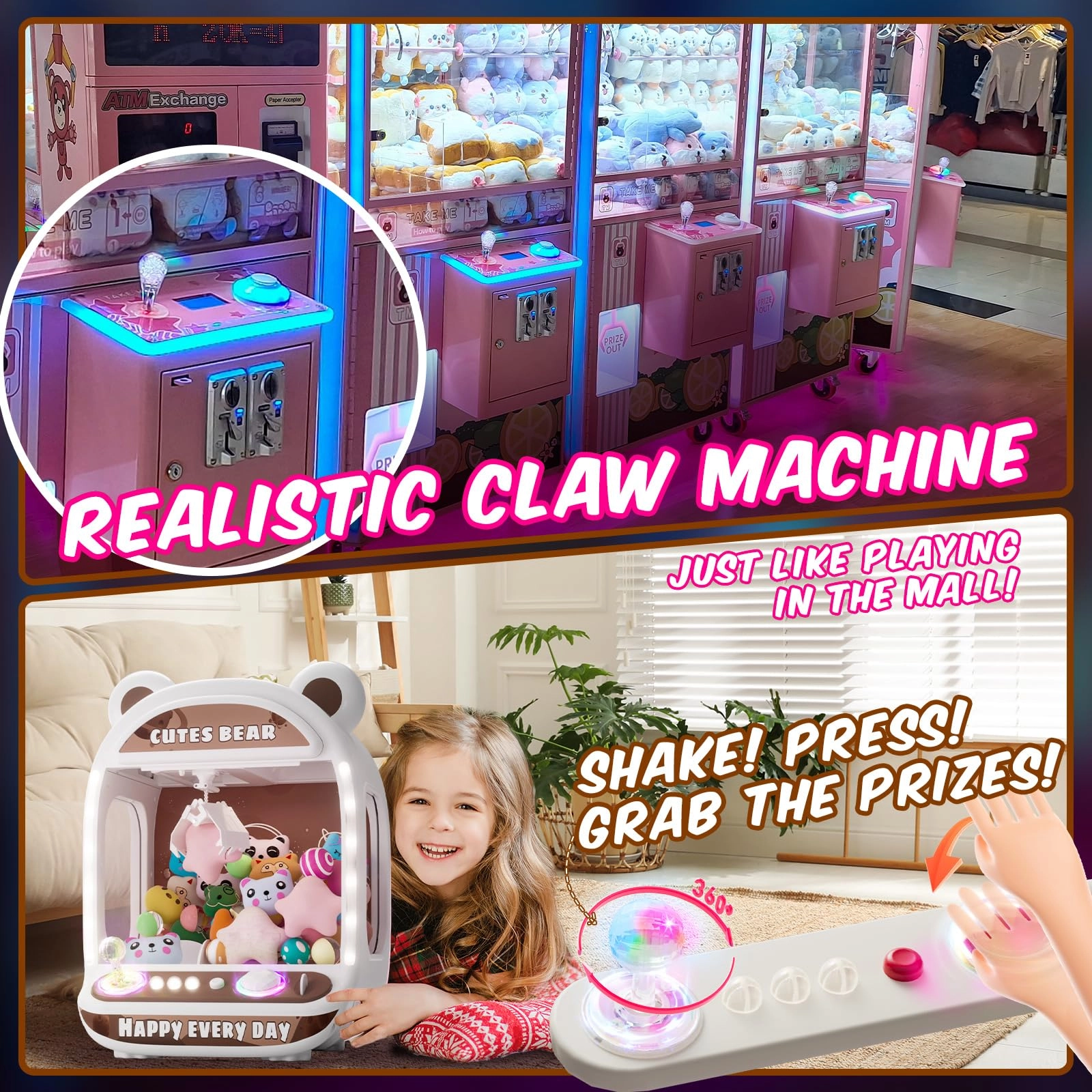 Claws Machines - Unicorns 6 years+