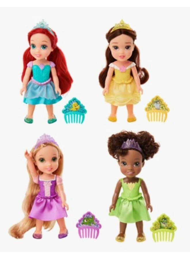 Rapunzel Doll - 6 inches 4 Pc Tangled Gift Set