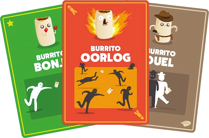 Throw Throw Burrito - Card Game (Dutch)