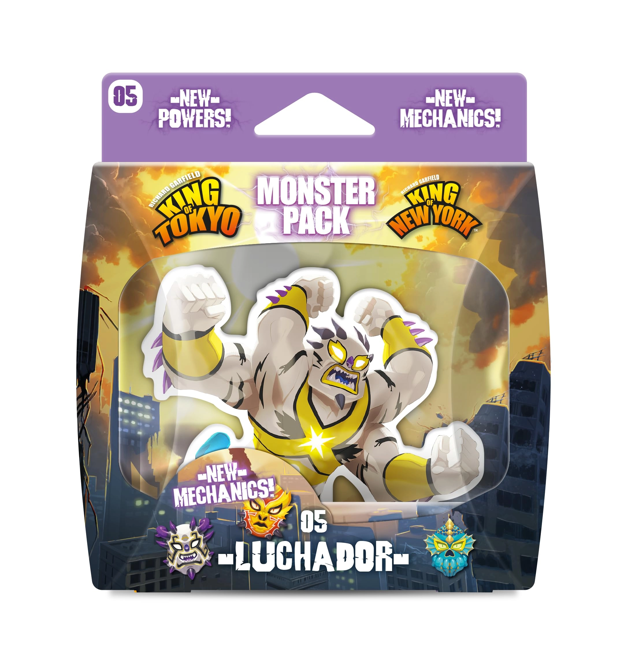 Iello King of Tokyo: Monster Pack - Luchador - New Fighter Expansion
