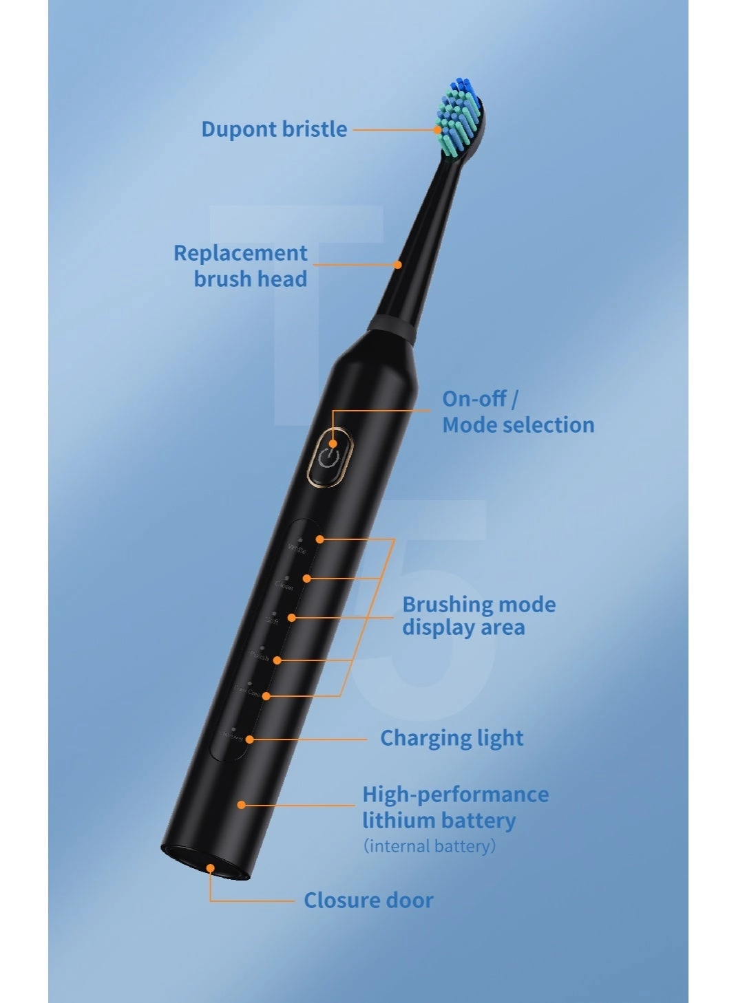 T5 - Electric Toothbrush + F5 - Water Flosser