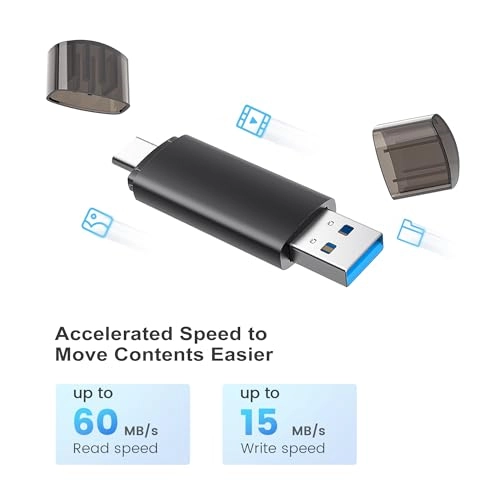 U201 - USB 3.0 32GB USB-A & USB-C