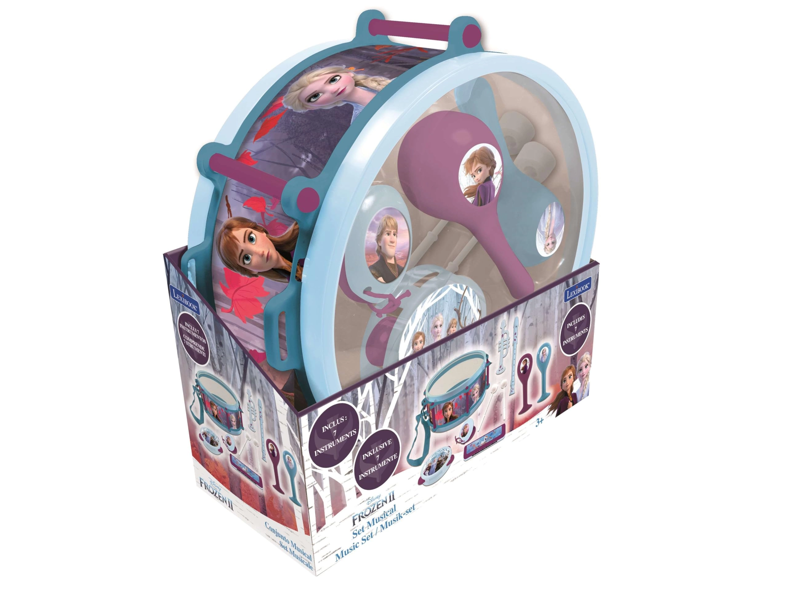 LEXIBOOK Frozen Elsa Anna Musical Toy - 3 years+