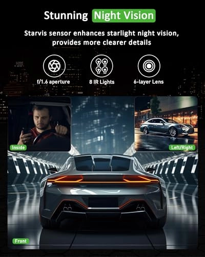 Hd 1080p Dash Cam 1080P