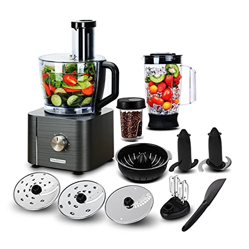 11-in-1 Food Processor and Blender - 3.2L 1100W
