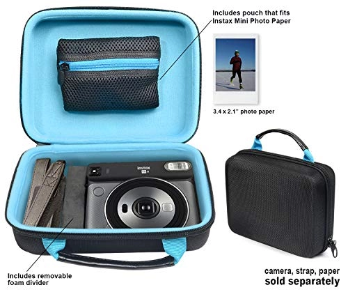 Instant Film Camera Case - 23.01 x 19.02 x 7.62 cm Fujifilm Instax Square SQ6 consolidation solution case