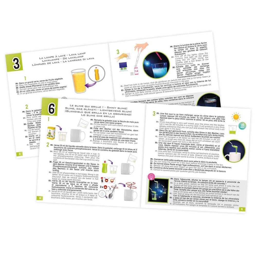 Mini Lab Phospho & Fluo Kit Science - 8 to 13+ years