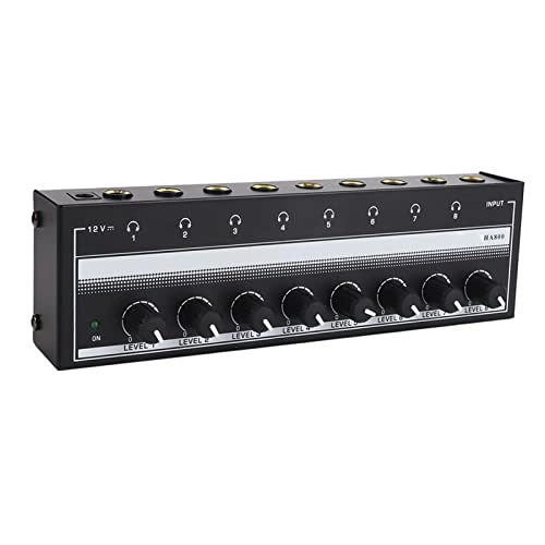 Headphone Amplifier - 8 Output 1 Input 100 to 240V