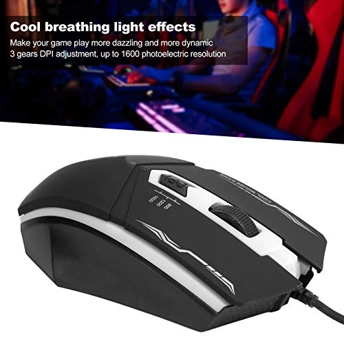 RGB Backlit Ergonomic Mouse - Wired