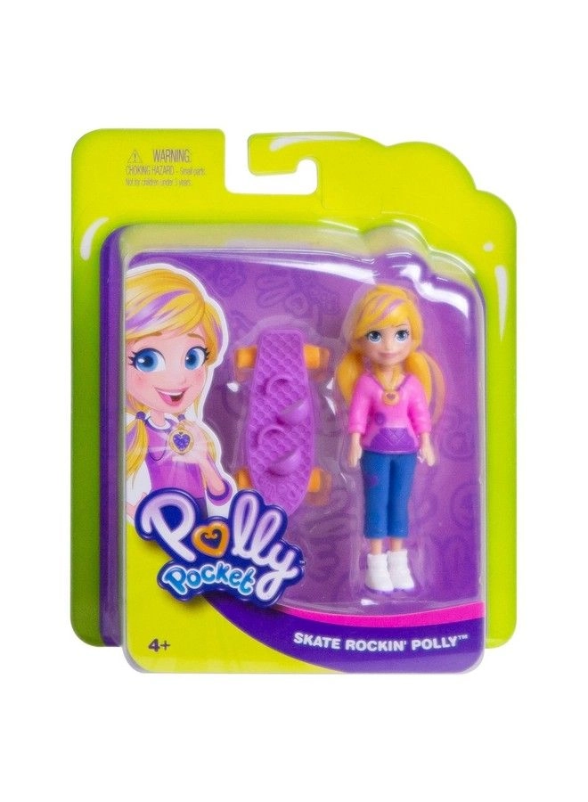 Doll - 3" Iconic Outfit Clip On Skateboard