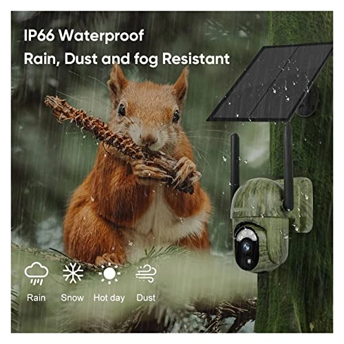 Outdoor Solar Security Camera 4MP