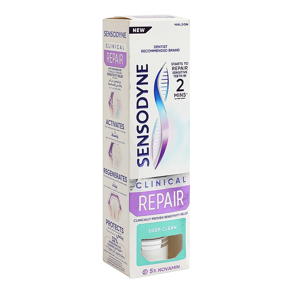 Sensodyne Clinical Repair Novamin Toothpaste 75 ml