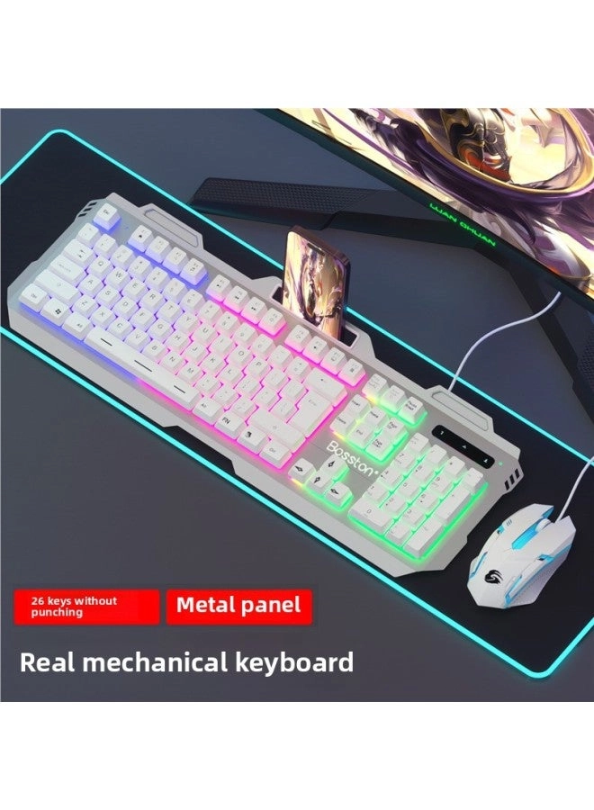 Zhaoyin Steampunk Keyboard And Mouse Suit - Wired