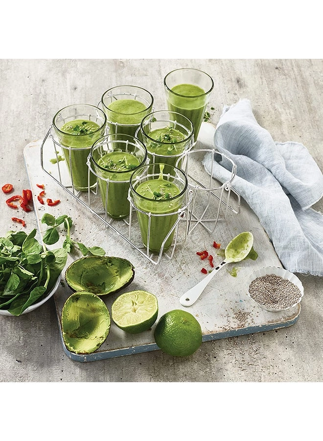 BLM91.640SS - 6 speed + 3 automatic programs 6 stainless steel blades