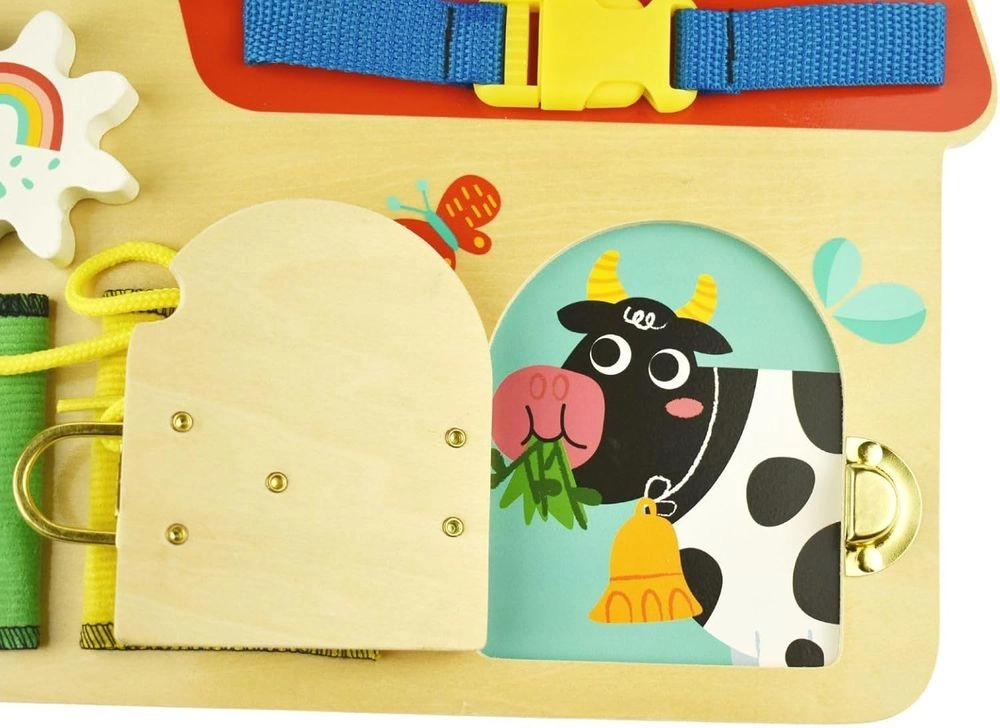 My Forest Friends Busy Board - Suitable for 3 years & above