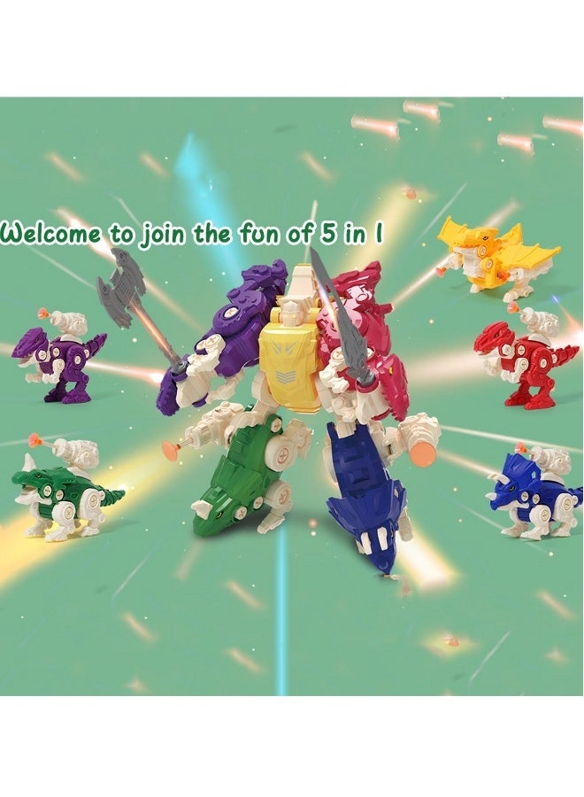 5-in-1 Dinosaur - (5 pcs.)