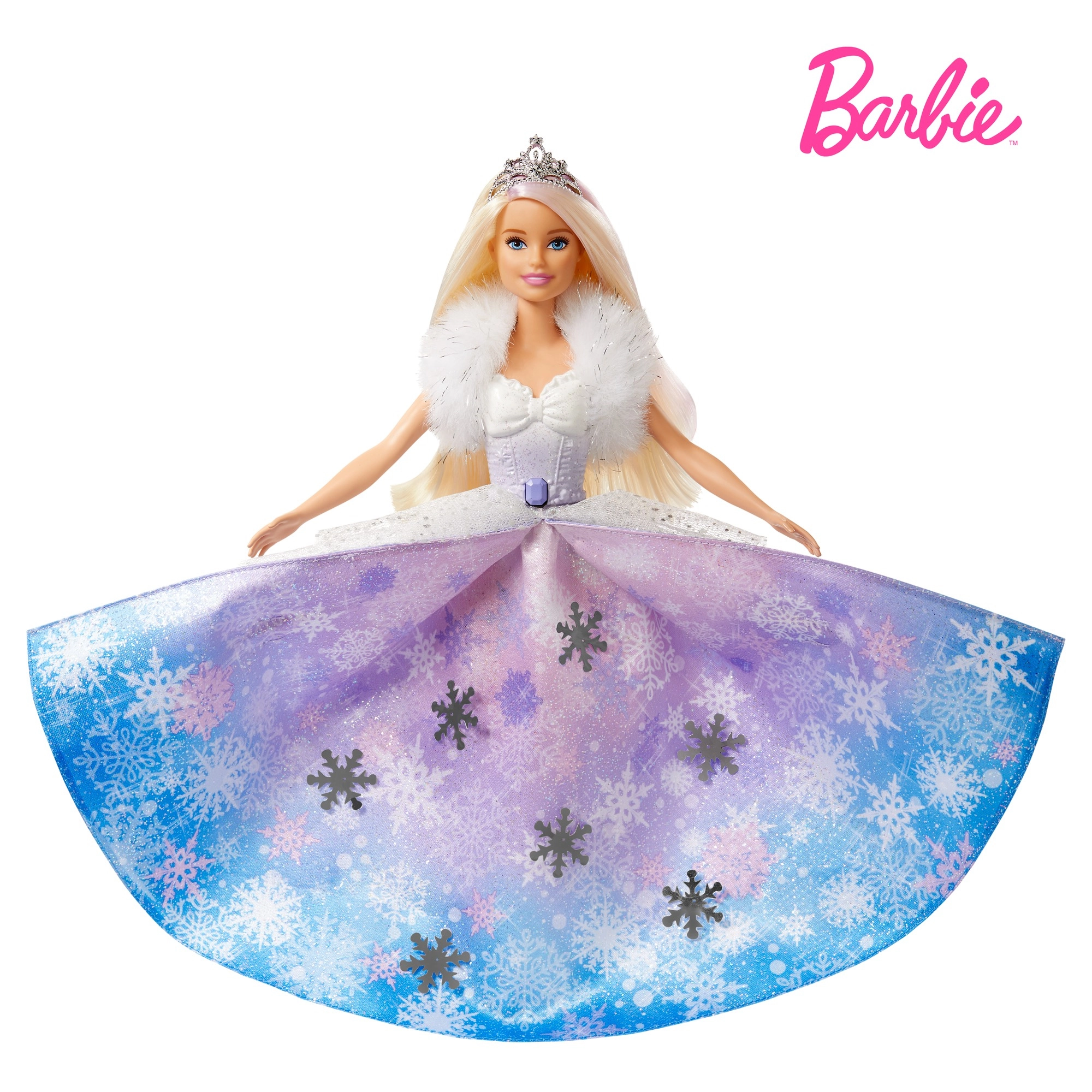 Barbie Dreamtopia Dress-Up Doll - 2-in-1 transformation 8 pieces Ages 36 month(s)+