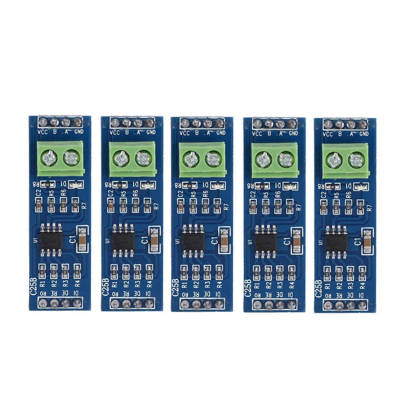 Garosa TTL to RS-485 Converter Module - 5PCS Industrial Serial Communication
