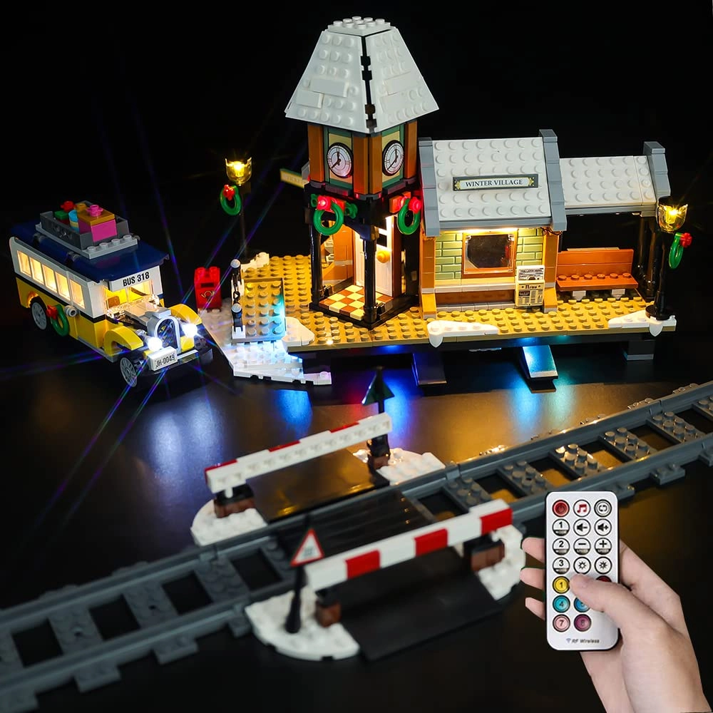 wddspsh LED Light Kit for LEGO 10259 - Village