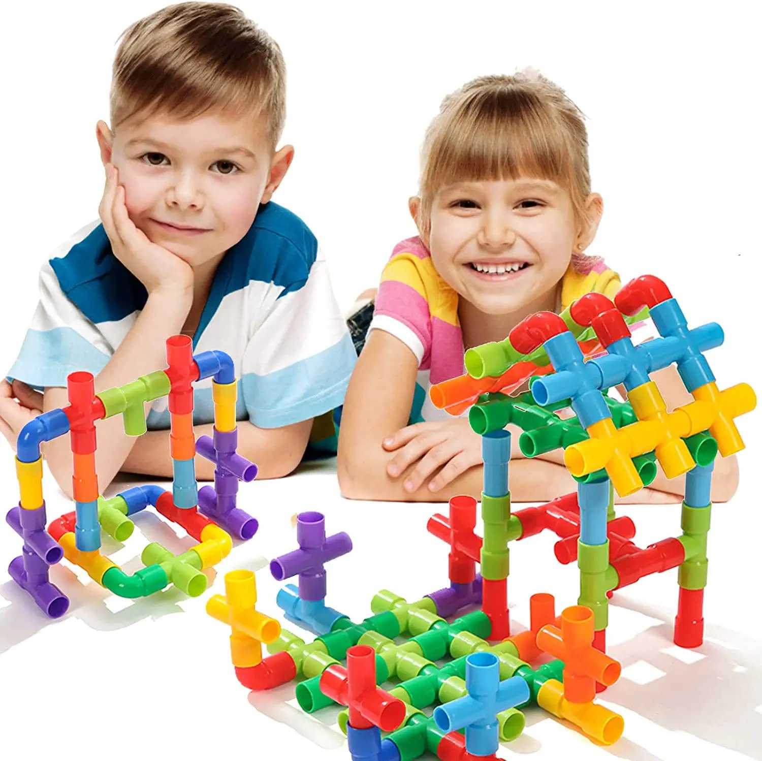 Toy Imagine Pipe Blocks - Building Blocks 30 pcs