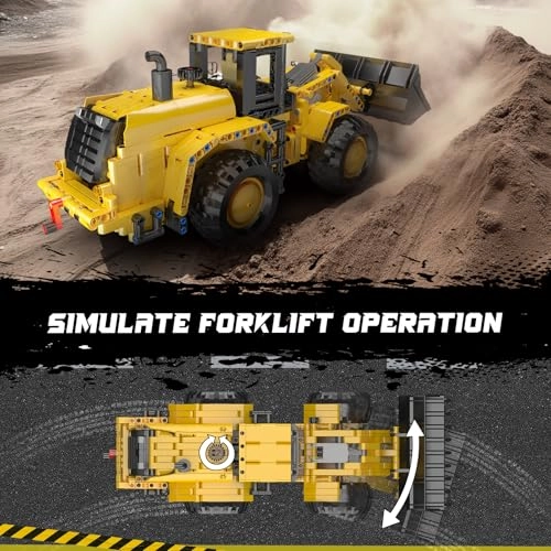 17084 Wheel Loader (WX17084-SWRMG-HJY) - Remote Control Buildable