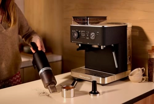 Semi Automatic - Conical Burr Grinder Steam Wand 5KES6551BSX