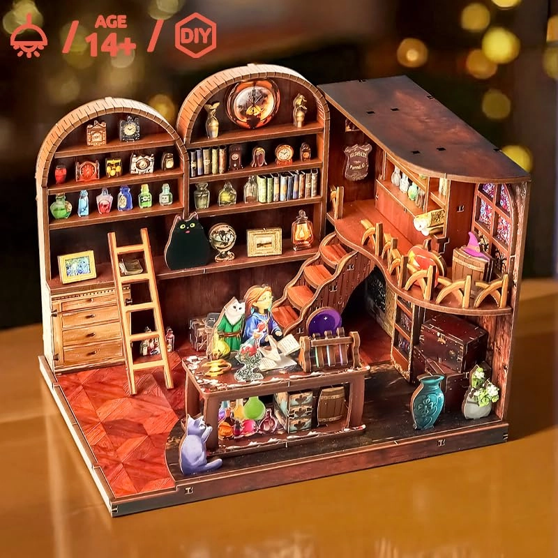 Miniature Dollhouse Kit - Magic Labs