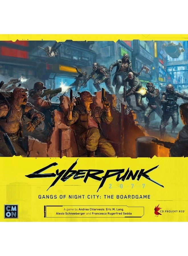 Cyberpunk 2077: Gangs Of Night City - Board Game