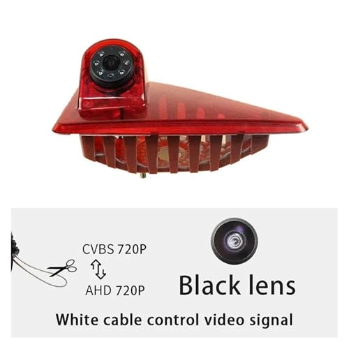 AHD 1080P Gold Lens Brake Light Rear View Reverse Camera - Night vision Wire 1080P