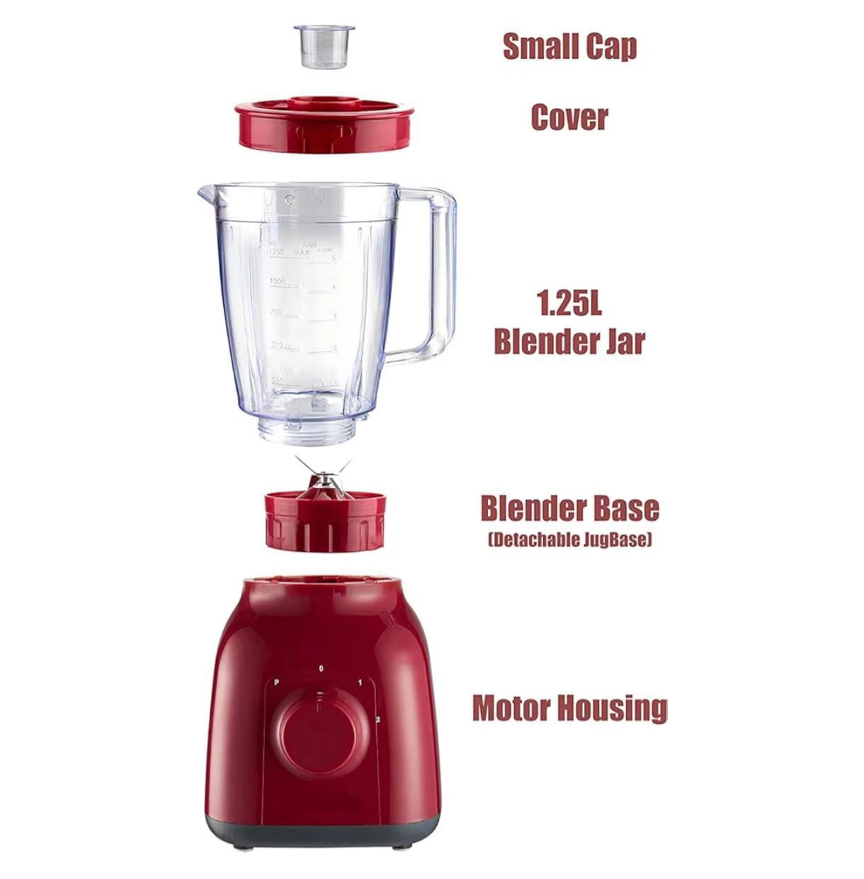 2 in 1 Electric Blender & Spice Grinder