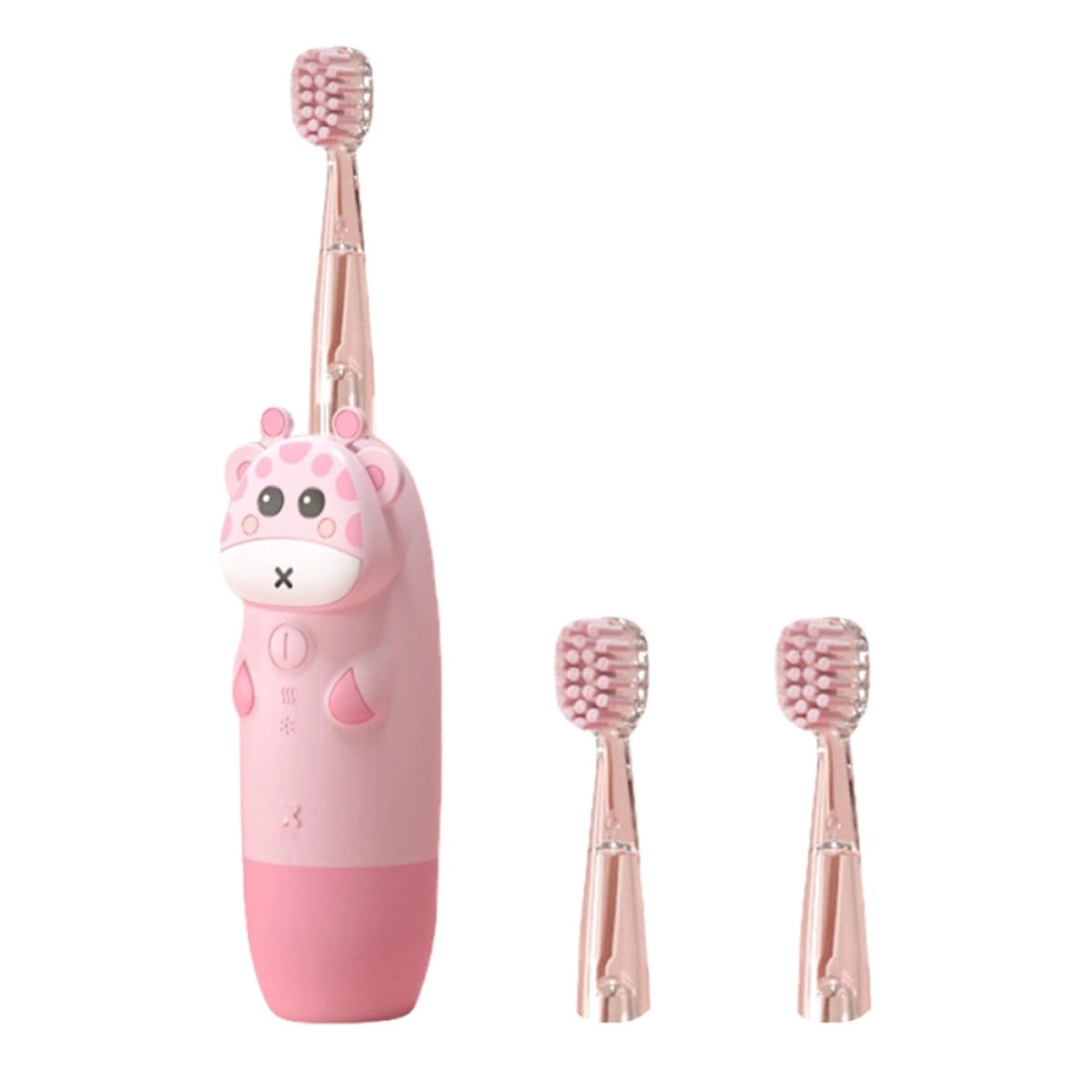 I4Y910TLSET06K14CTF - Sonic Electric Toothbrush Pink USB Rechargeable 4 Soft Bristle Heads