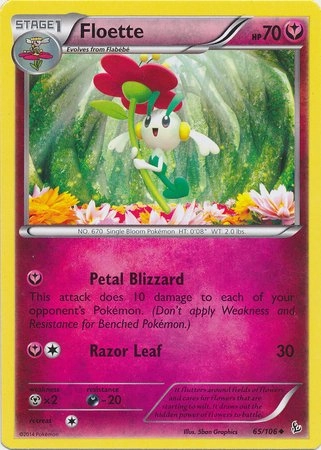Pokémon Floette (65) - XY Flashfire