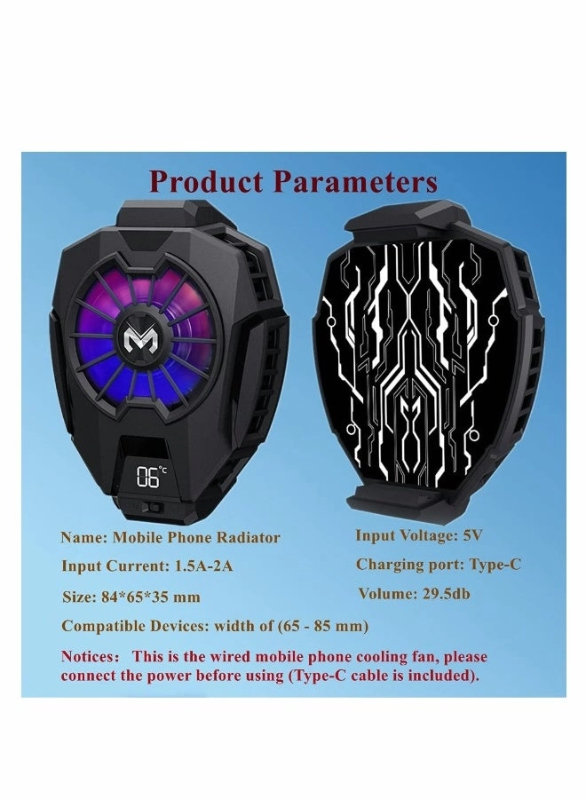 Mobile Phone Cooler - Semiconductor Heatsink RGB