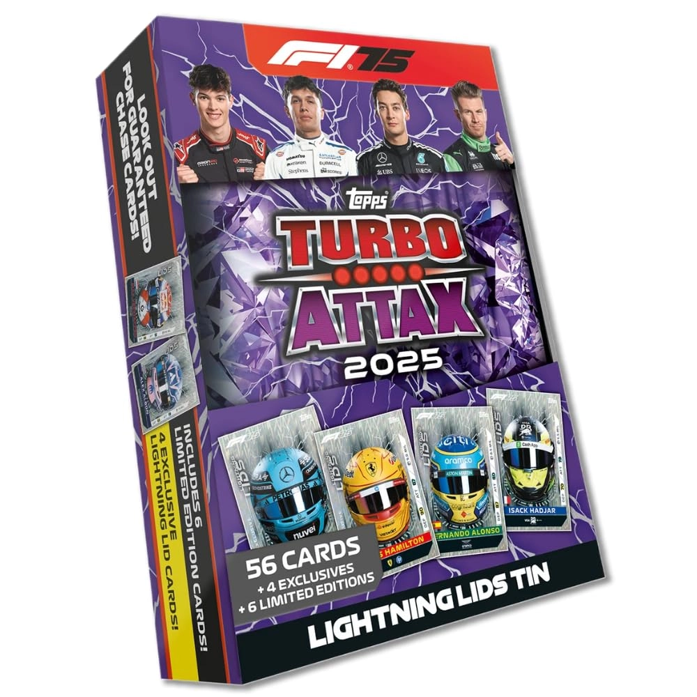 Turbo Attax - 66 pcs Mega Tin Shakedown