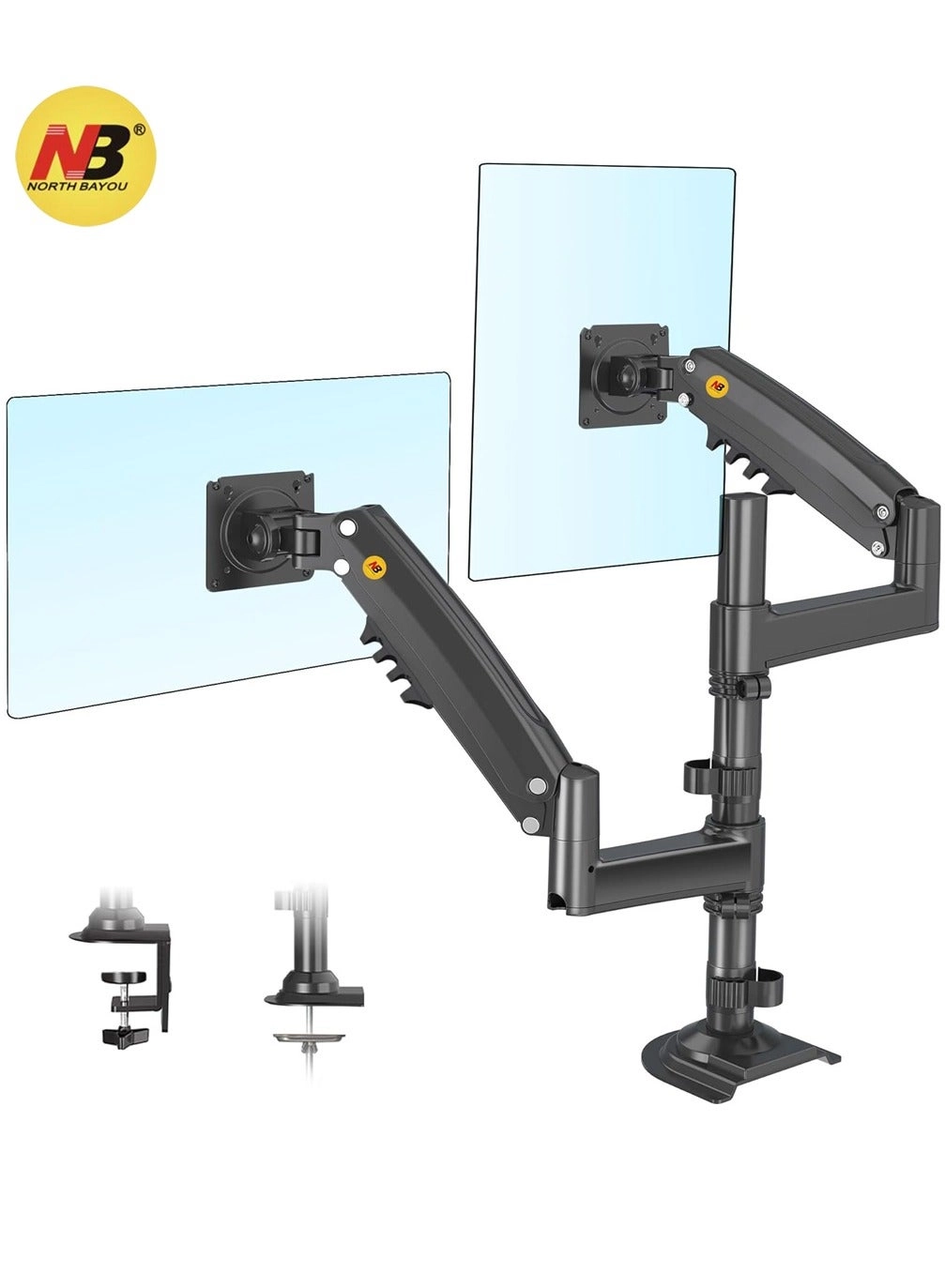 H180 - Dual Arm 27 in 75x75mm 100x100mm