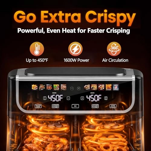 AIR FRYER AH-KZG2QSS-9GY-ZF