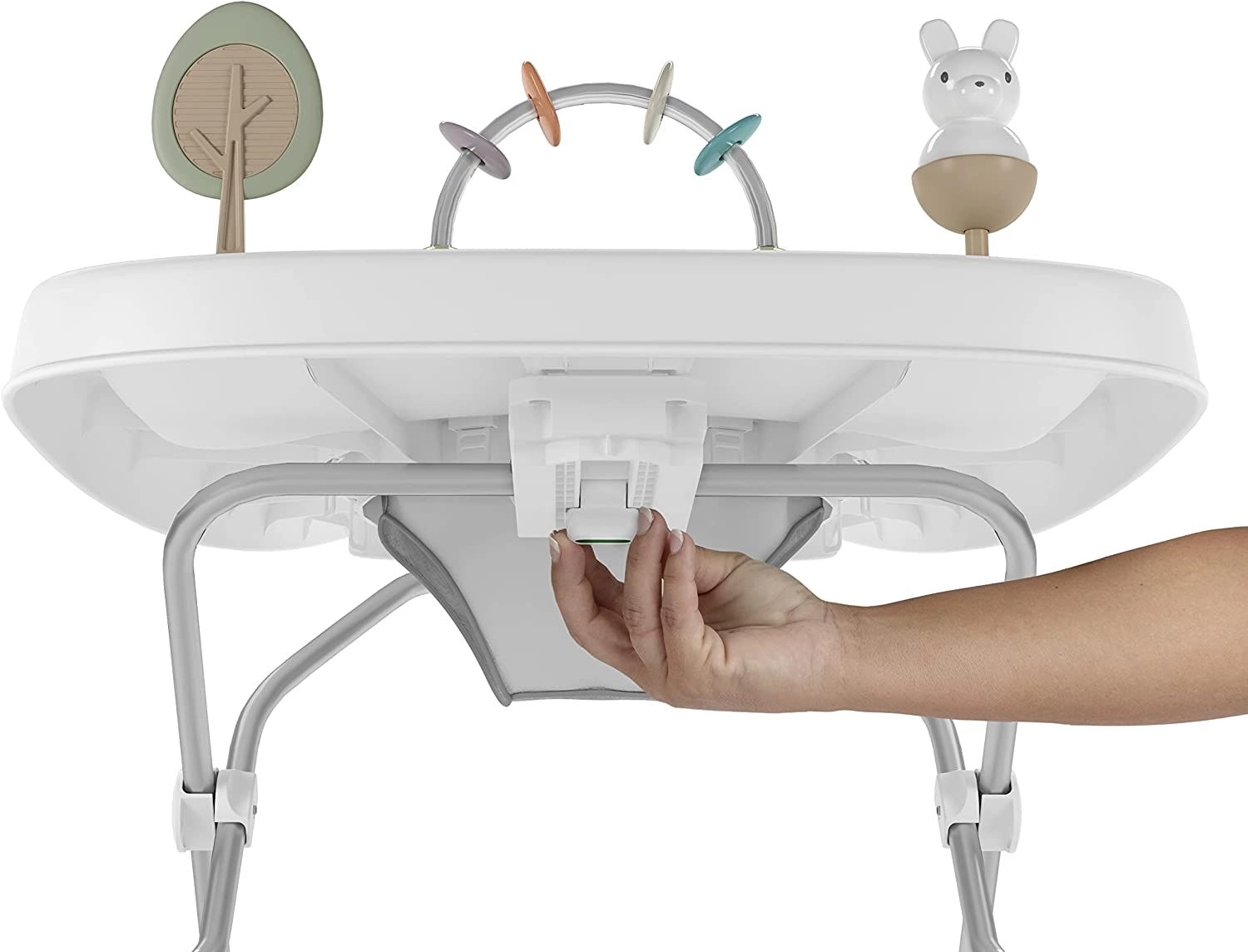 Step & Sprout 3-In-1 Activity Walker - Gray 6-24 months