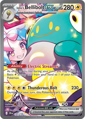Pokémon Iono’s Bellibolt ex 183/159