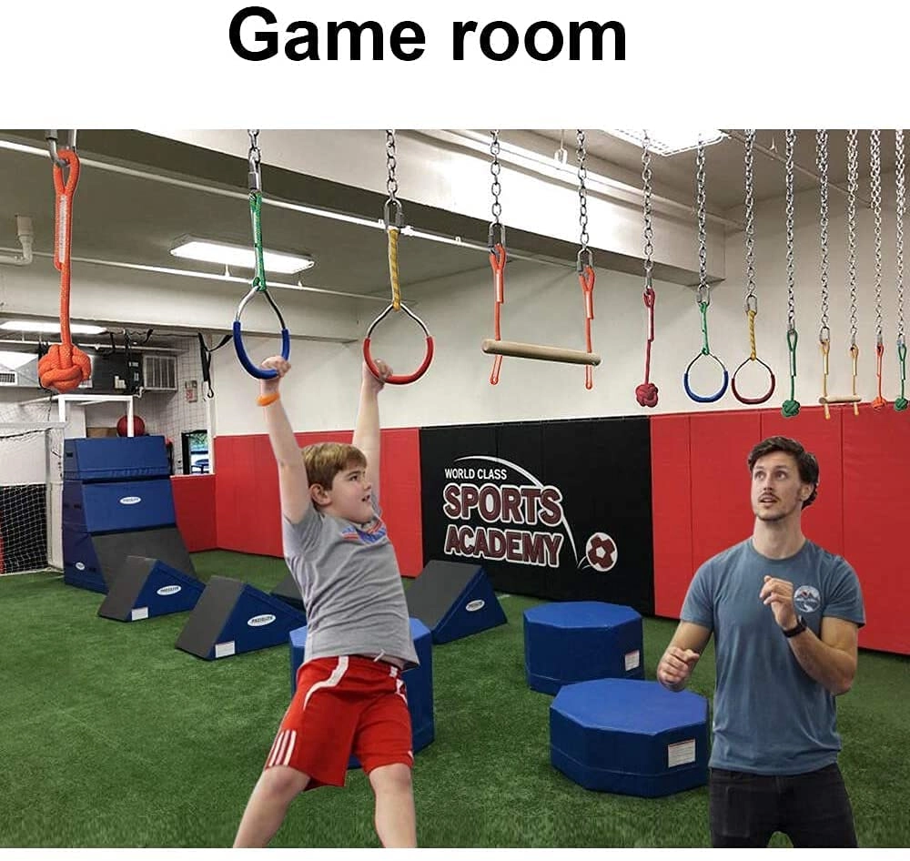 Ninja Obstacle Course - 50Ft Slackline UP TO 250 LB CAPACITY