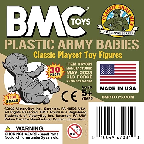 Classic Plastic Army Babies (BMC-67081) 30 pcs