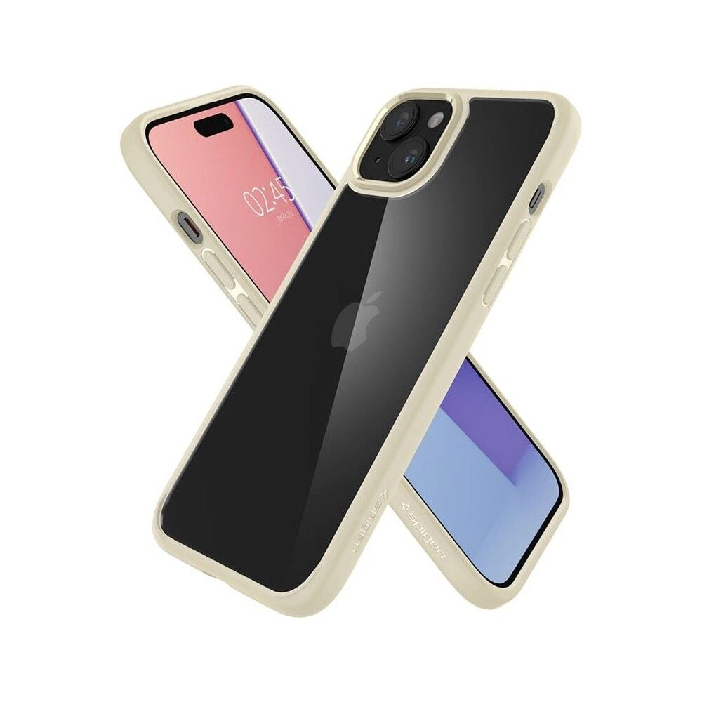 Crystal Hybrid Back Cover for iPhone 15