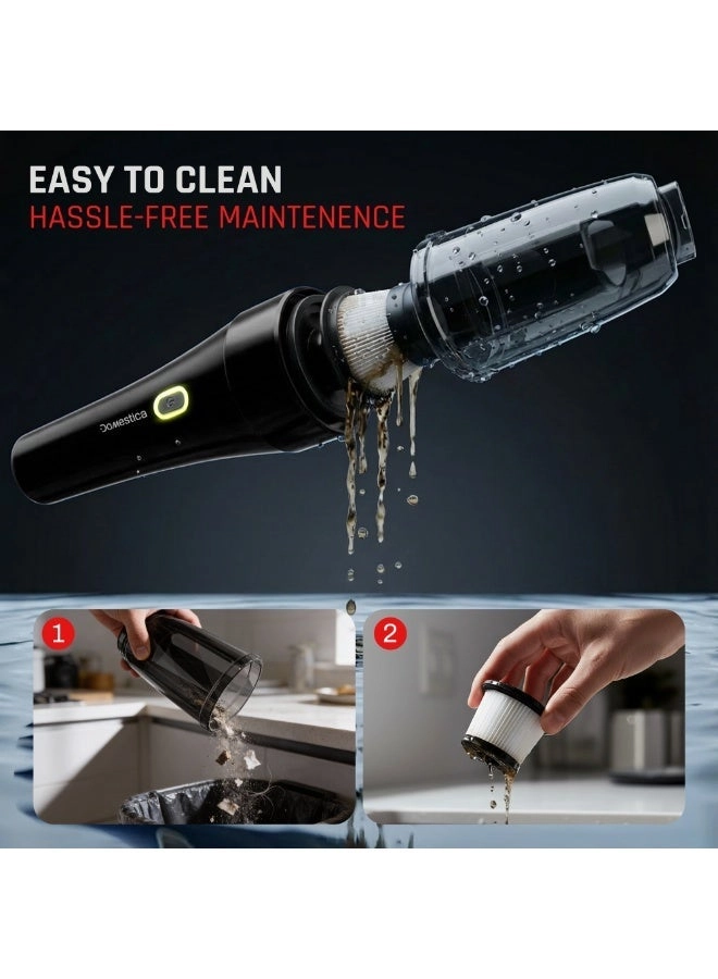 Cordless Car Vacuum Cleaner - 2000mAh*3