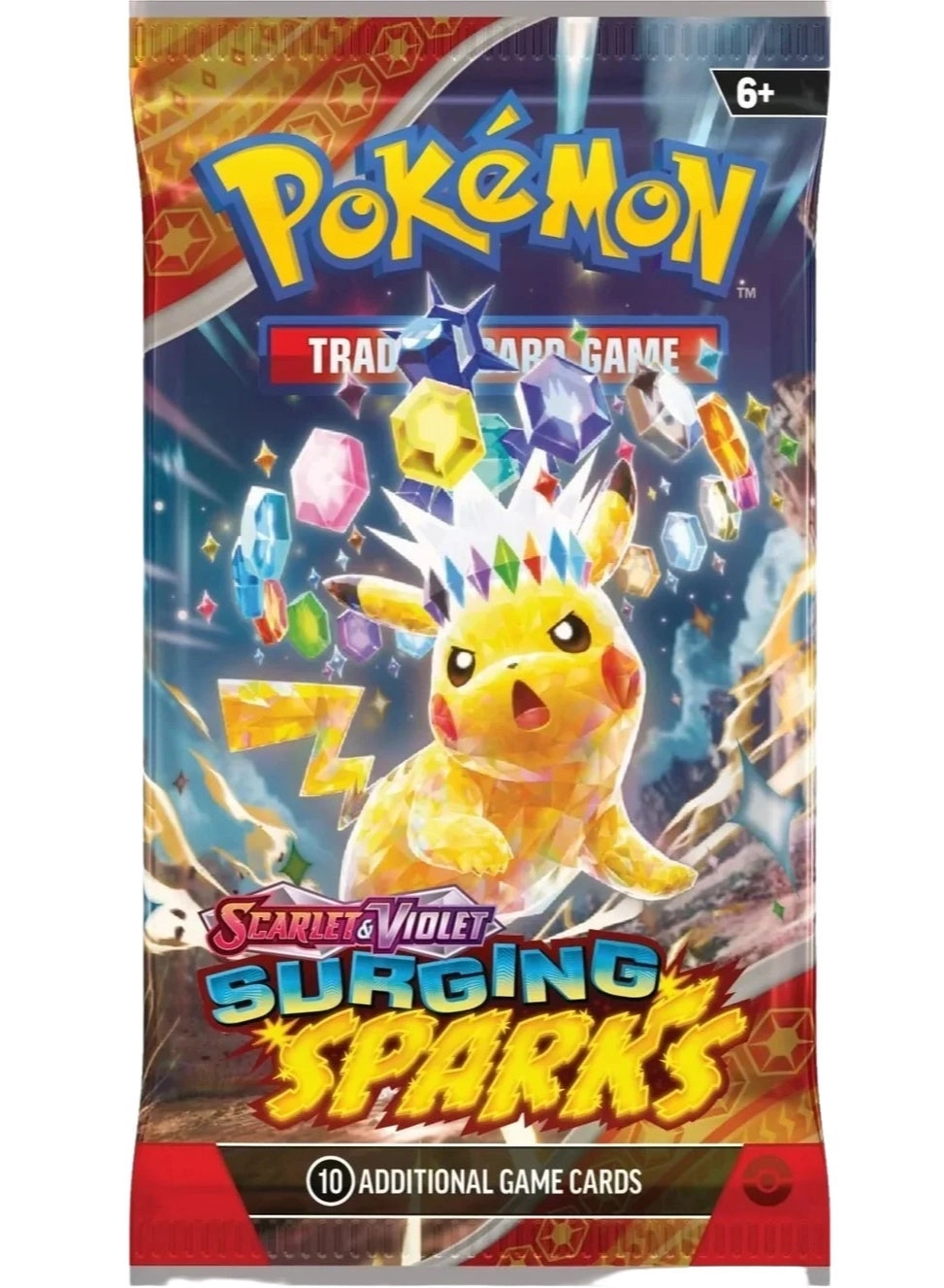 Pokémon Surging Spark Single Booster Pack - 10pcs