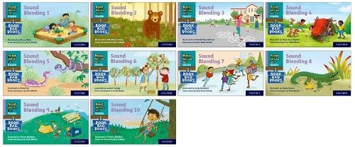 Oxford University Press Phonics Sound Blending Book Bag Books - 10 pieces