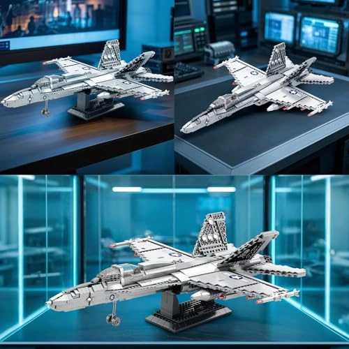 F-18 Fighter Jet - 1387 pcs for ages 14+